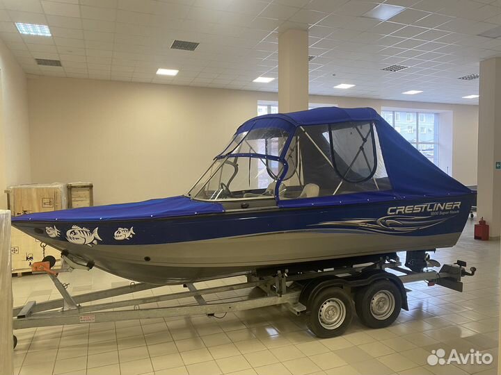 Катер Crestliner 1800 с Мотором Suzuki DF150