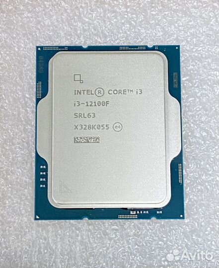 Cpu intel core i3 12100f новый