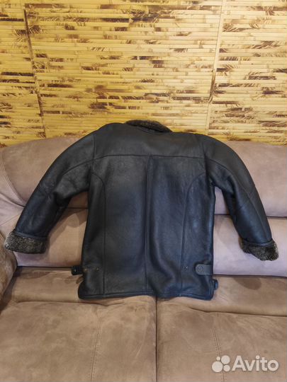 Дубленка натуральная мужская 50 52