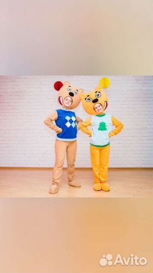 Костюм для аниматора мишки