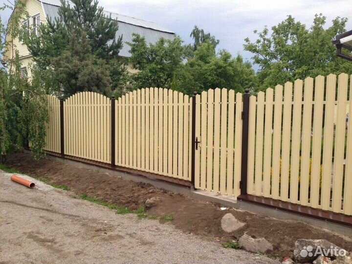 Монтаж и установка заборов под ключ