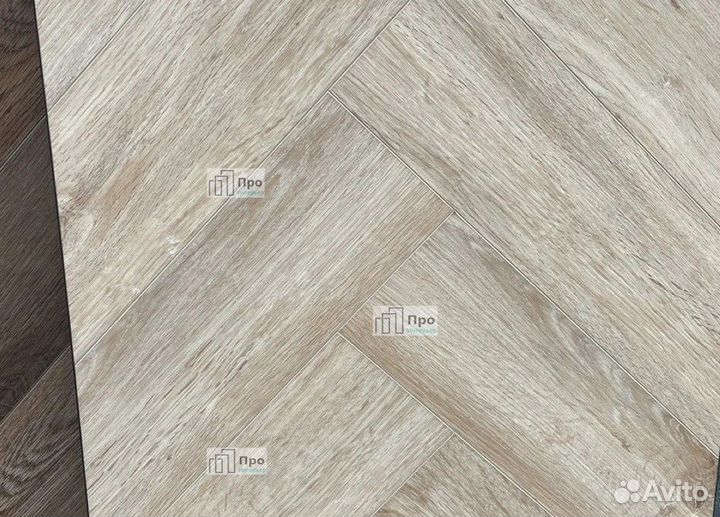 Кварцвиниловая плитка елочка