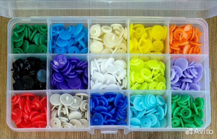 Кнопки пластиковые Т5 12мм