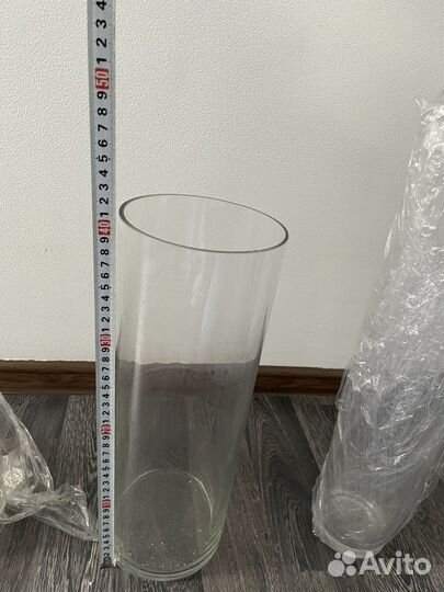 Стеклянные вазы