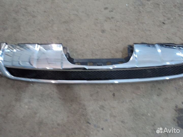 Юбка бампера задняя Mercedes M-klasse W166