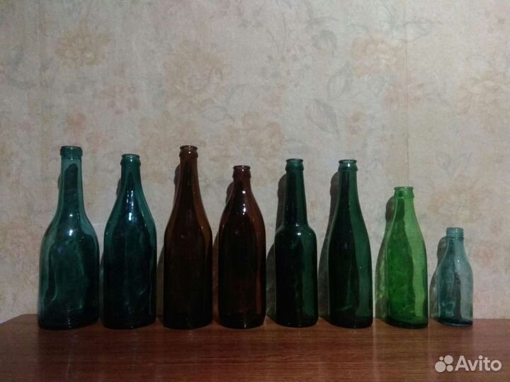 Бутылки времён СССР