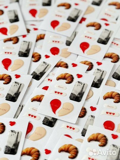 3D Наклейки от производителя-макет в подарок