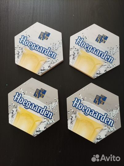 Подставка под пивной бокал Хугарден 4 шт