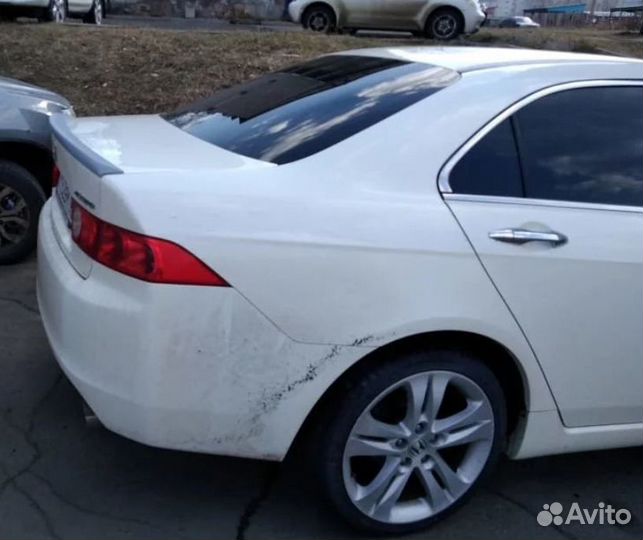 Лип спойлер Аккорд 7 accord cl7 под покраску