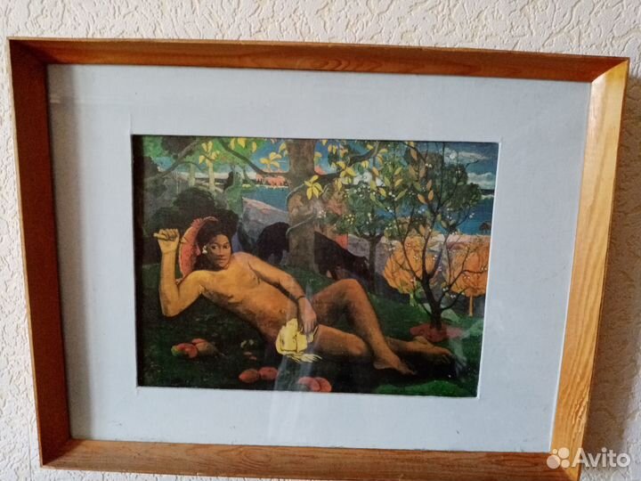 Репродукции на шелке. Гоген