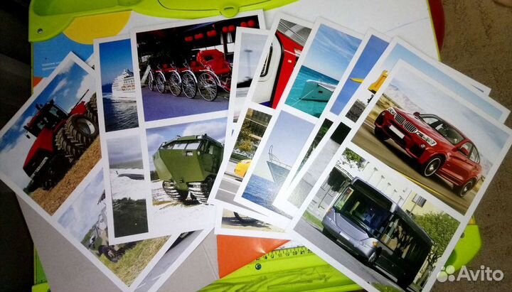 Новый набор развивающих карточек