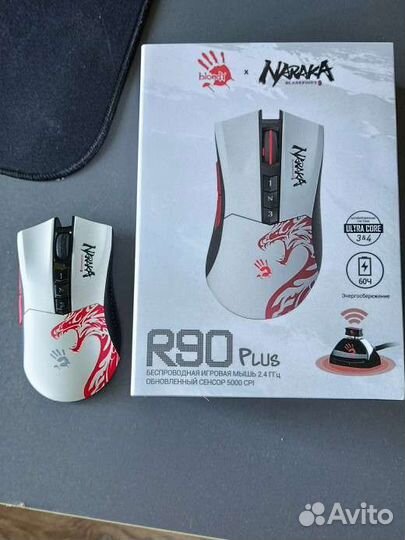 Мышь беспроводная A4Tech Bloody R90 Plus Naraka