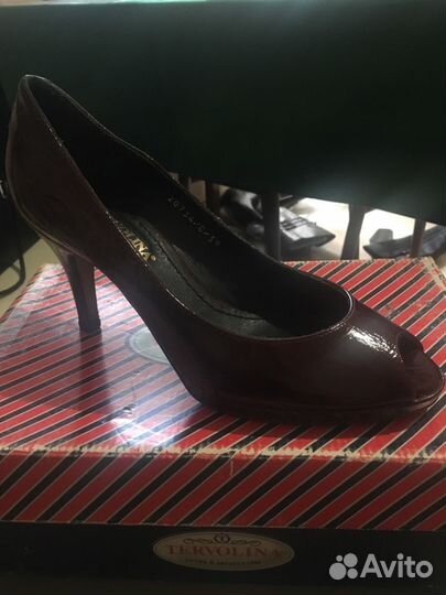 Туфли новые, натуральная кожа Tervolina