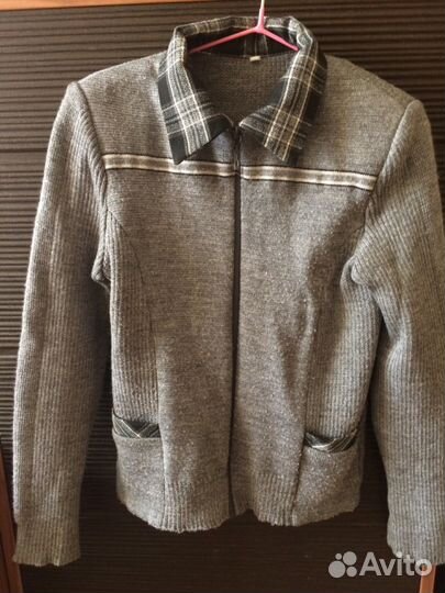 Школьная форма для девочки (сарафан и кардиган)