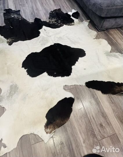 Натуральная шкура буйвола, ковер