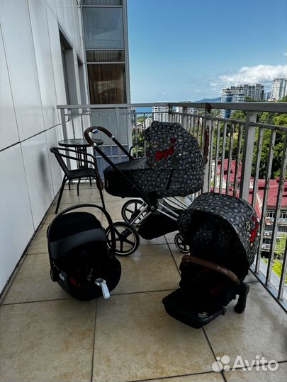 Коляска 3 в 1 Cybex Priam III Rebellious