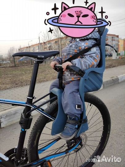 Детское велокресло
