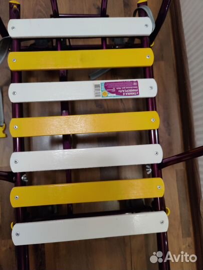 Детские санки с колесами Тимка 6