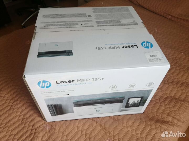 Мфу лазерный hp 135r. Принтер