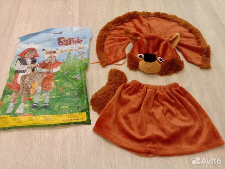 Новогодний костюм белки