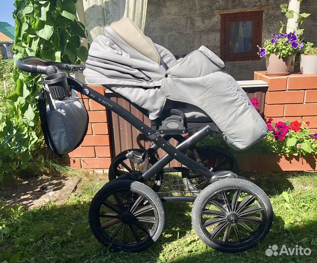 Коляска bebe mobile gusto retro