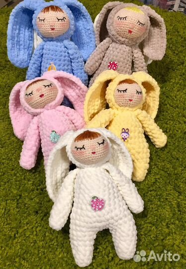 Вязаные игрушки ручной работы