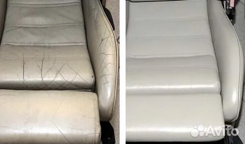 Реставрация,ремонт и покраска кожи