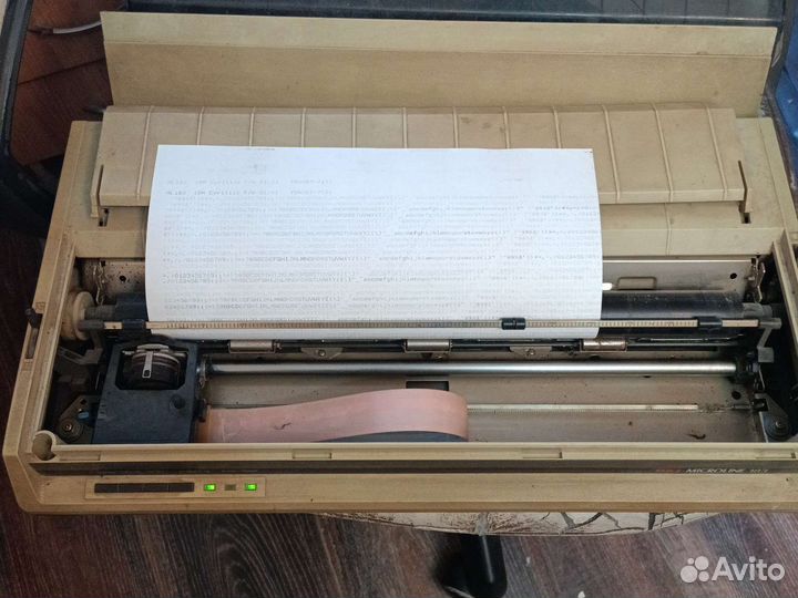 Матричный принтер oki microline 183