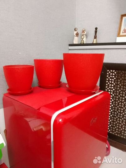 Керамические цветочные горшки