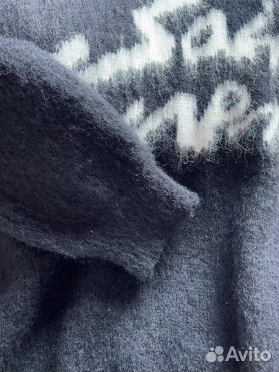 Свитер Saint Laurent черный New collection