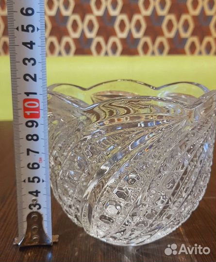 Салатник, конфетница хрусталь