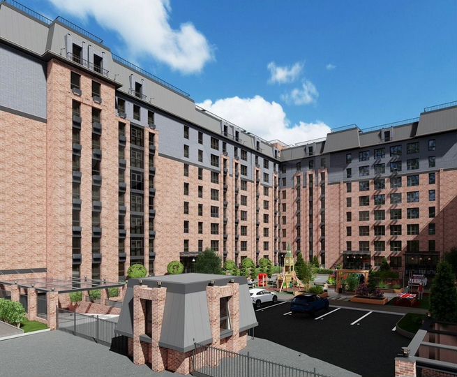 3-к. квартира, 85,1 м², 6/8 эт.