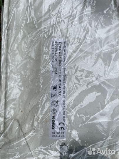 Конвектор Nobo