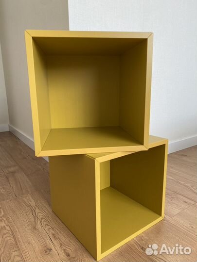 Тумба прикроватная IKEA горчичная