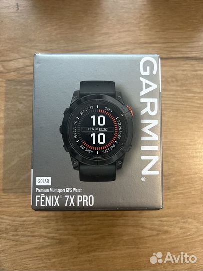 Часы garmin fenix 7x pro solar