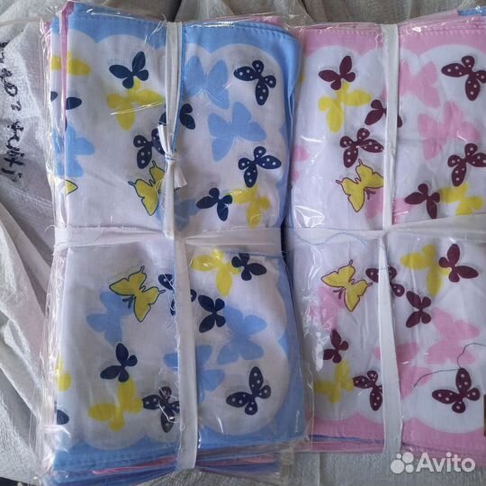 Носовые платки мужские женские детские