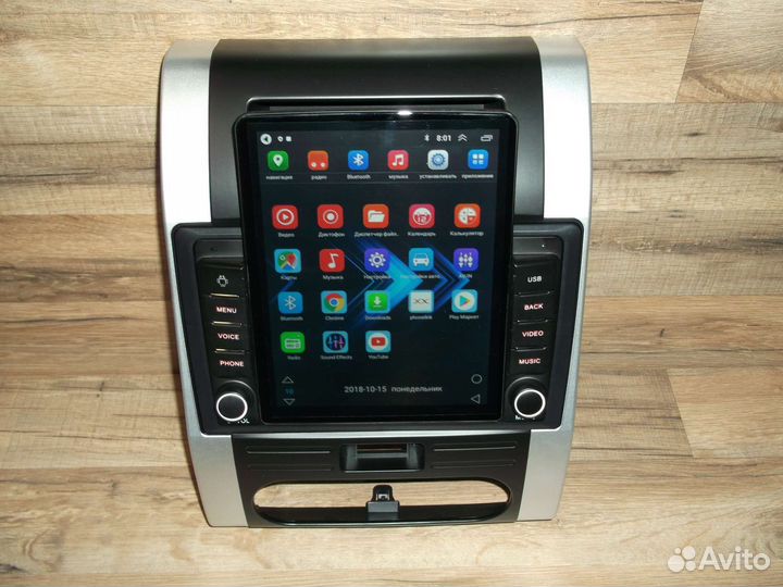 Магнитола Nissan X-Trail T31 Tesla Android