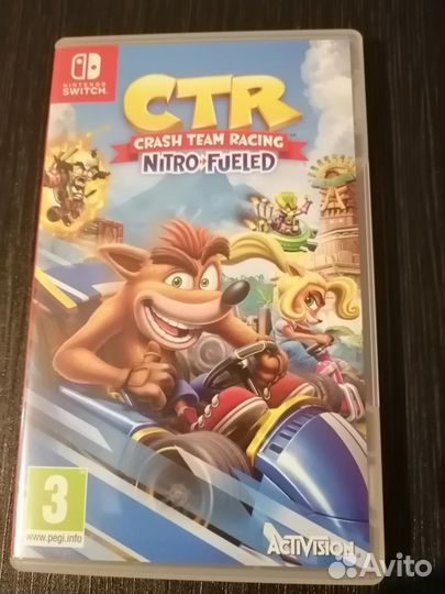 CTR Crash team Racing Nitro Fueled Nintendo Switch