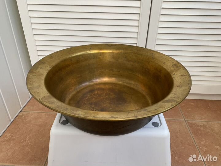 Медный таз для варенья СССР