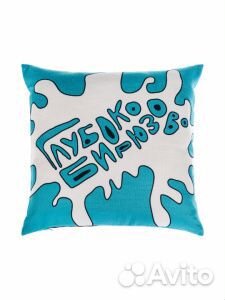 Чехол на декоративную подушку 40х40 см