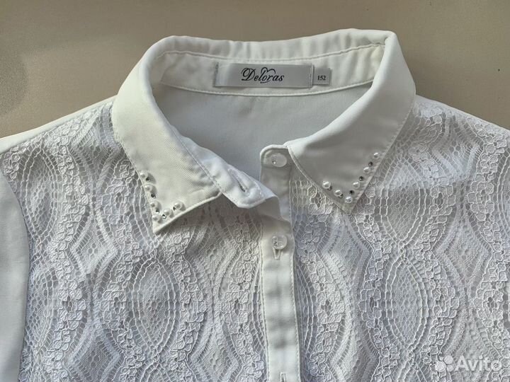 Школьная блузка Делорас, 152 см