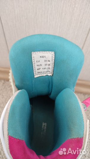 Роликовые коньки детские раздвижные