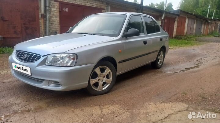 Hyundai Accent 1.5 МТ, 2006, 286 700 км