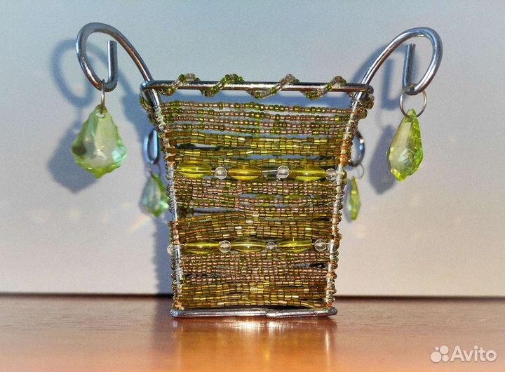 Подсвечник из бисера