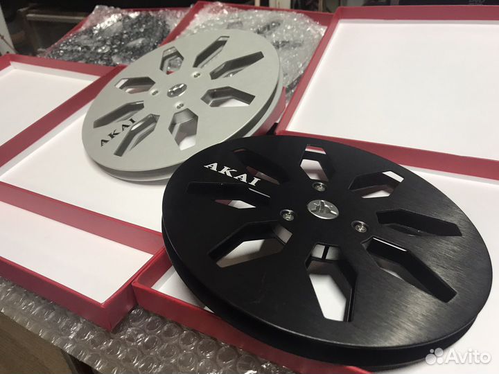 Катушки akai (18см),металлические