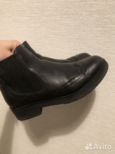 Полуботинки женские черные 39 размер Ralph