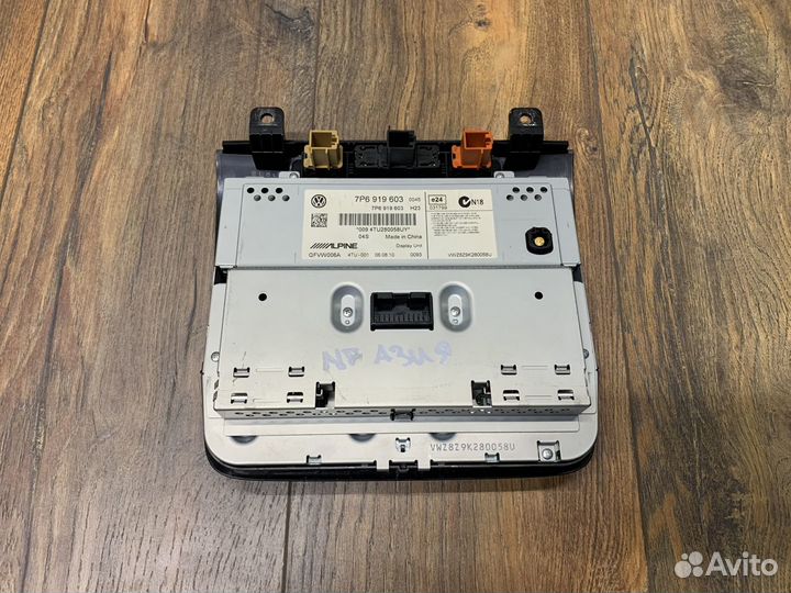 Volkswagen Touareg NF Магнитола RNS 850