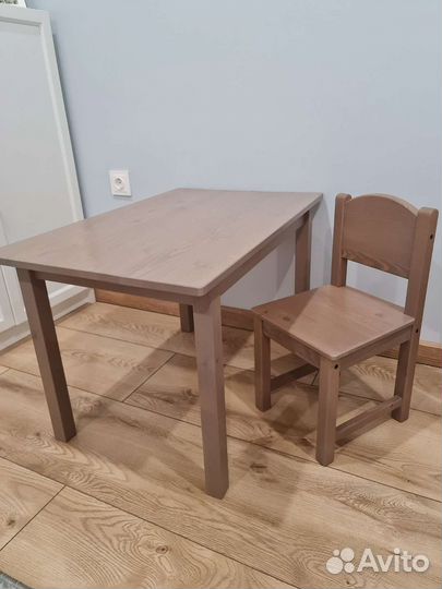 Стол и стул IKEA sundvik