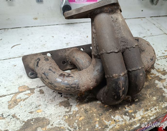 Коллектор под турбину ваз 16кл