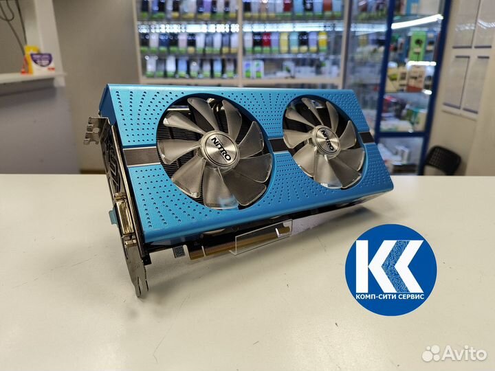 RX 580 sapphire nitro + (8Gb; 256bit)